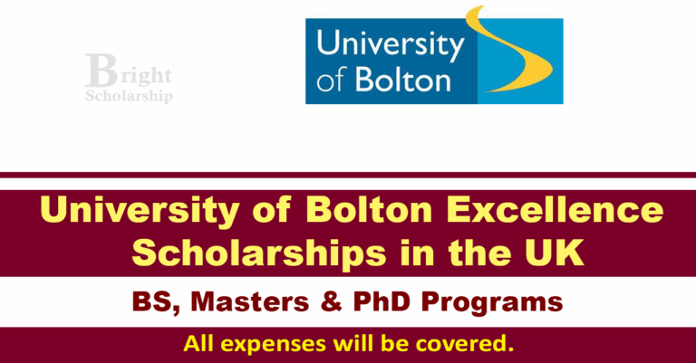 University of Bolton Excellence Scholarships 2025 in UK (Funded)