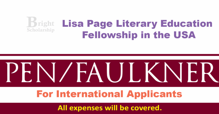 Lisa Page Literary Education Fellowship 2025 in USA