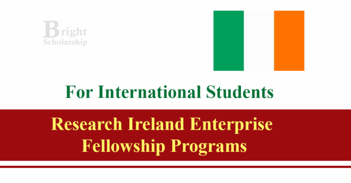 Research Ireland Enterprise Fellowship 2025 (Paid)
