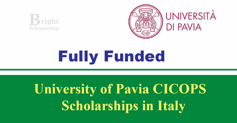 University of Pavia CICOPS Scholarship 2026 in Italy (Fully Funded)