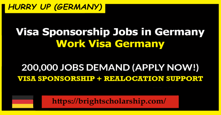 Visa Sponsorship Jobs in Germany 2025 | Work Visa Germany