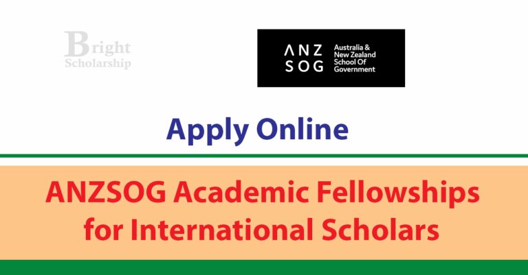 ANZSOG Academic Fellows Program 2026 in Australia (Funded)