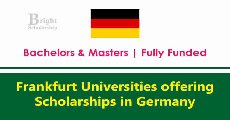 Frankfurt Universities offering Scholarships 2026 in Germany (Fully Funded)