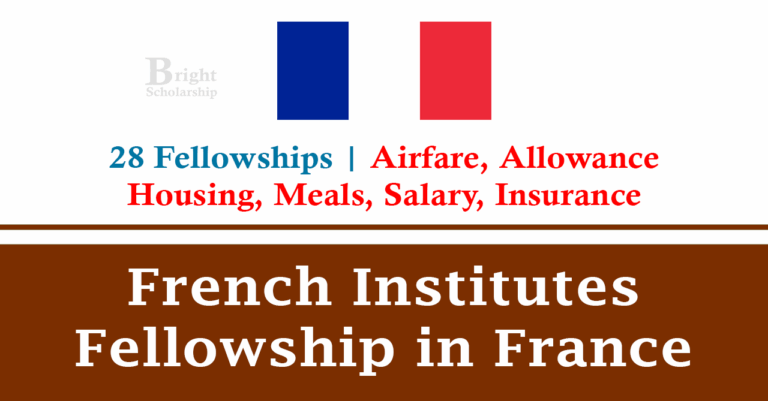 French Institutes Fellowship 2026 in France (Fully Funded)