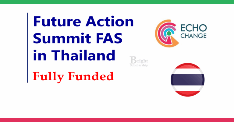 Future Action Summit FAS 2025 in Thailand (Fully Funded)