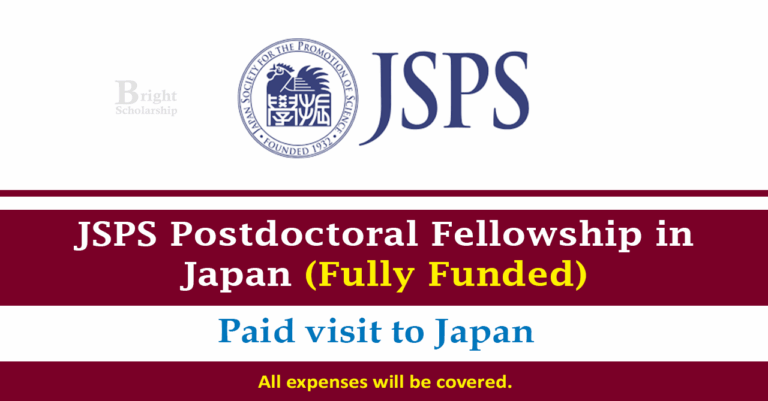 JSPS Postdoctoral Fellowship 2026 in Japan (Fully Funded)