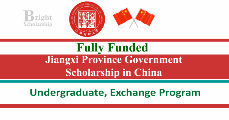 Jiangxi Province Government Scholarship 2025-26 in China (Funded)