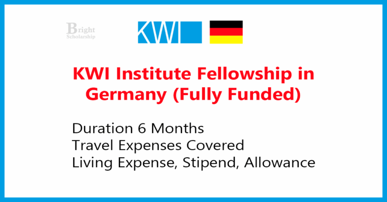 KWI Institute Fellowship 2026 in Germany (Fully Funded)