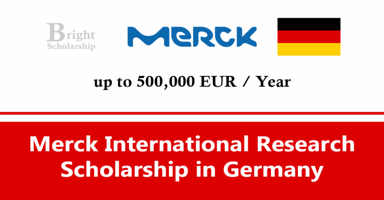 Merck International Research Scholarship 2025 in Germany (Funded)