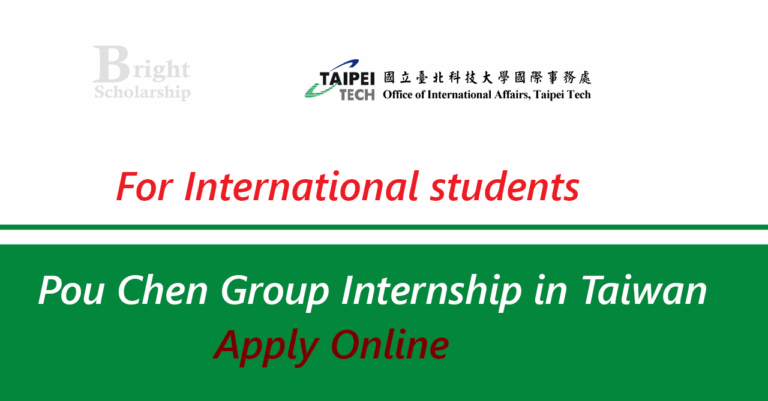 Pou Chen Group Internship 2025 in Taiwan (Fully Funded)