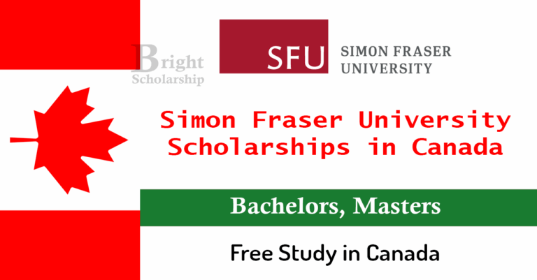 Simon Fraser University Scholarships 2025-26 in Canada (Funded)