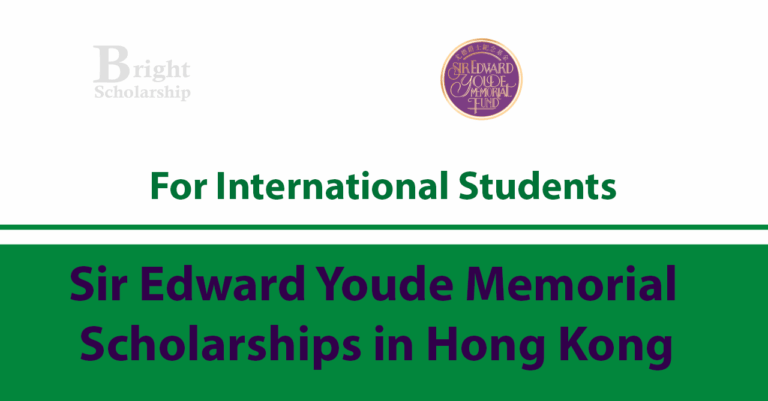 Sir Edward Youde Memorial Scholarships 2026 in Hong Kong (Funded)