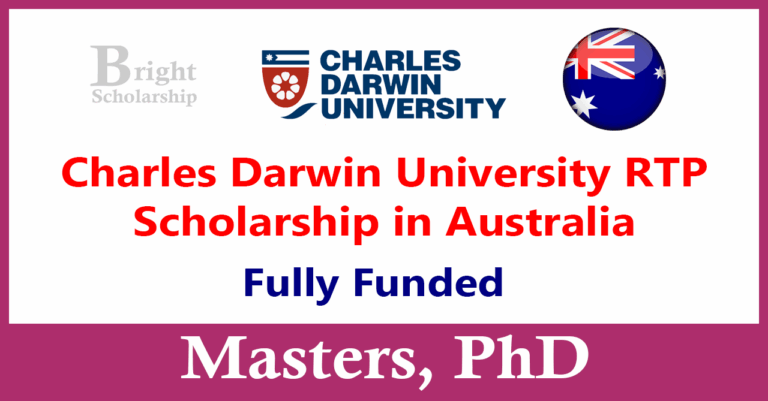 Charles Darwin University RTP Scholarship 2026 in Australia (Fully Funded)