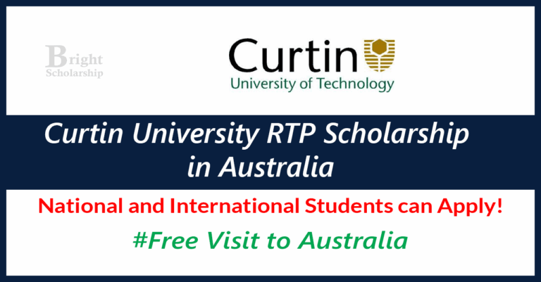 Curtin University RTP Scholarship 2026 in Australia (Fully Funded)