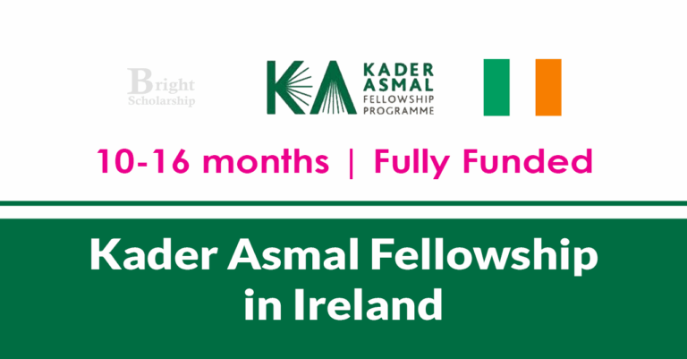 Kader Asmal Fellowship 2026 in Ireland (Fully Funded)