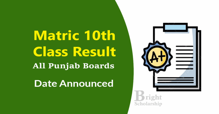Matric 10th Class Result 2025 Date all Punjab Boards