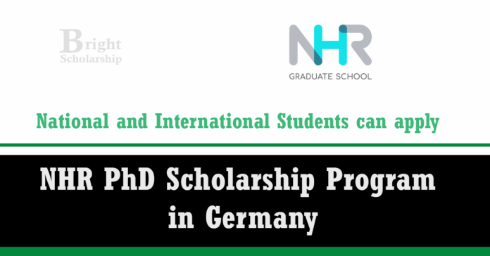NHR PhD Scholarship Program 2026 in Germany (Funded)