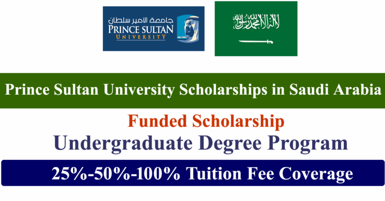 Prince Sultan University Undergraduate Scholarships 2025 in Saudi Arabia (Funded)
