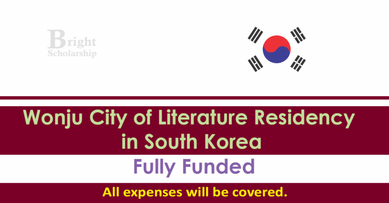 UNESCO Wonju Literature Residency 2025 in South Korea (Fully Funded)
