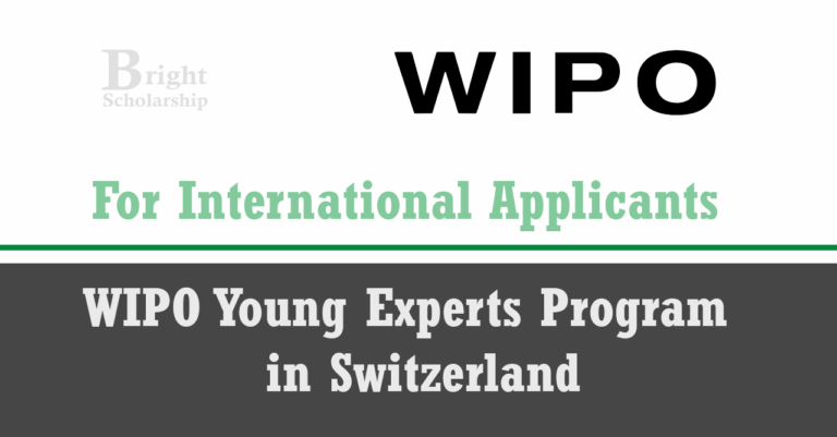 WIPO Young Experts Program 2026 in Switzerland (Fully Funded)