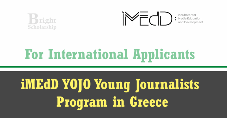 YOJO Young Journalists Program 2026 in Greece (Funded)