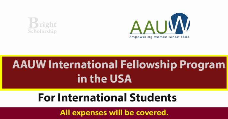 AAUW International Fellowship Program 2026 in USA (Stipend $50000)