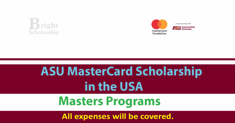 ASU MasterCard Scholarship 2026 in USA (Fully Funded)