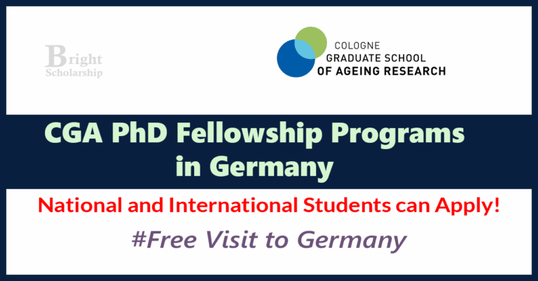 Cologne CGA PhD Fellowship 2026 in Germany (Fully Funded)