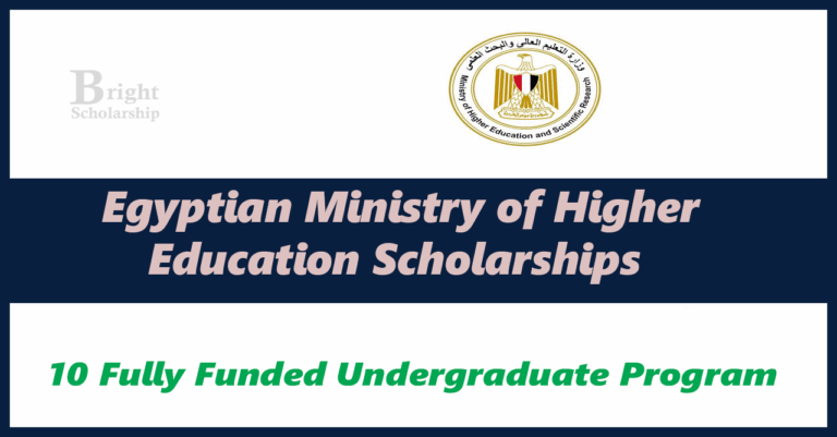 Egyptian Ministry of Higher Education Scholarships 2026 (Fully Funded)