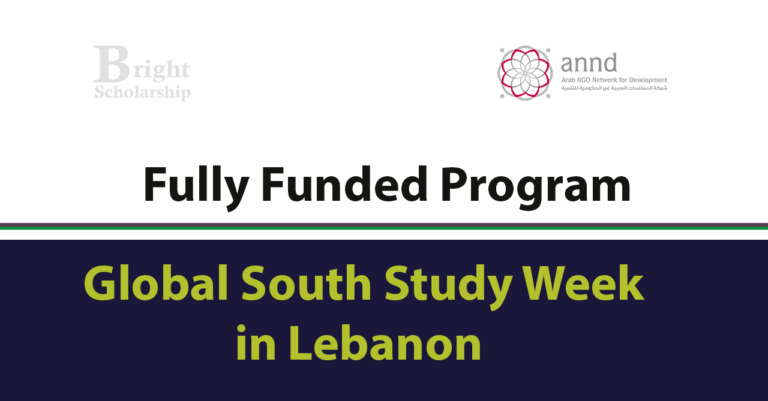 Global South Study Week 2025 in Lebanon (Fully Funded)