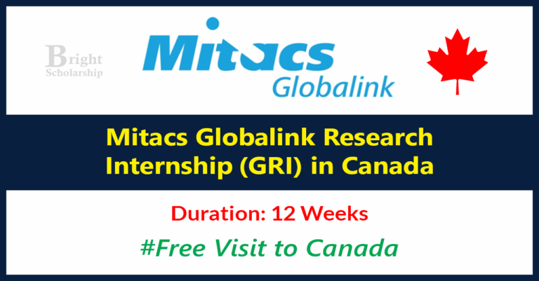 Mitacs Globalink Research Internship (GRI) 2026 in Canada (Fully Funded)