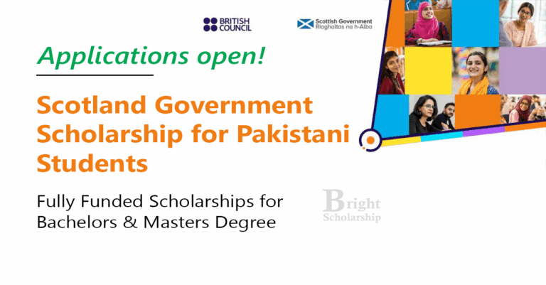 Scotland Government Scholarship 2026 for Pakistani Students (Fully Funded)