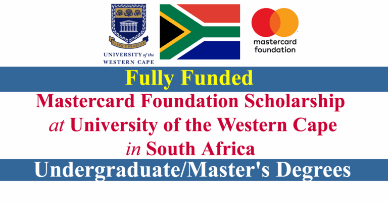 UWC Mastercard Foundation Scholarship 2026 in South Africa (Fully Funded)