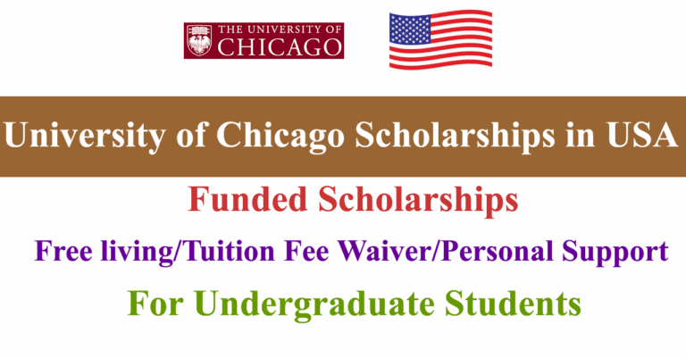 University of Chicago Undergraduate Scholarships 2026 in USA (Funded)
