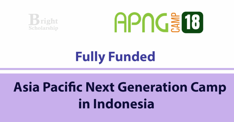 Asia Pacific Next Generation Camp 2026 in Indonesia (Fully Funded)