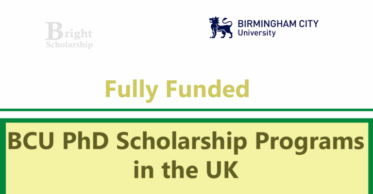 36 Birmingham City University PhD Scholarship 2026 in UK (Fully Funded)