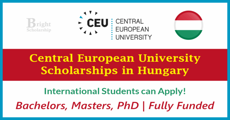 Central European University Scholarship 2026 in Hungary (Fully Funded)