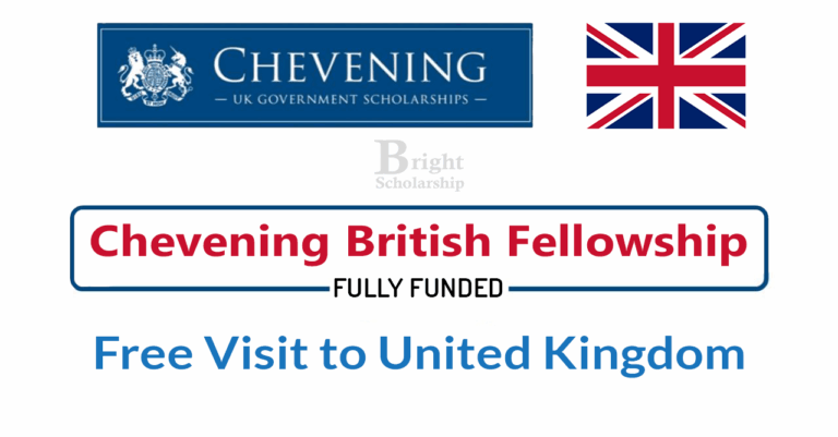 Chevening British Fellowship 2026 in United Kingdom (Fully Funded)