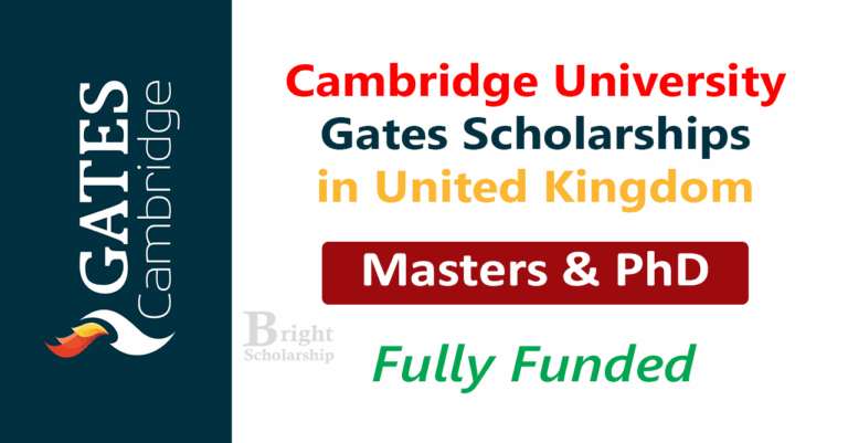 Gates Cambridge University Scholarships 2026-27 in UK (Fully Funded)