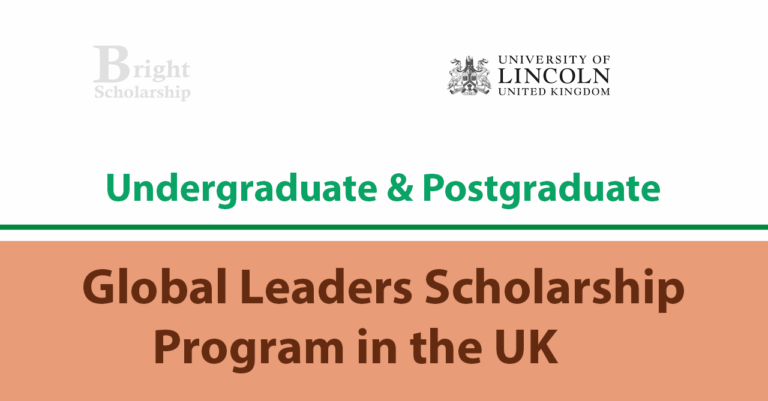University of Lincoln Global Leaders Scholarship 2026 in UK (Funded)