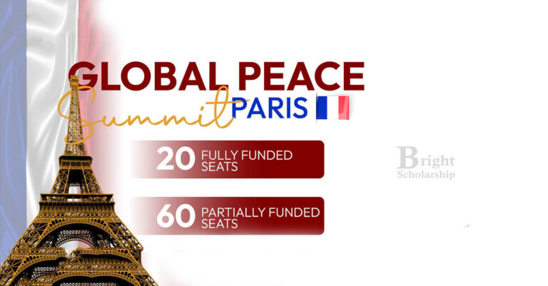Global Peace Summit Paris 2026 in France (Fully Funded)