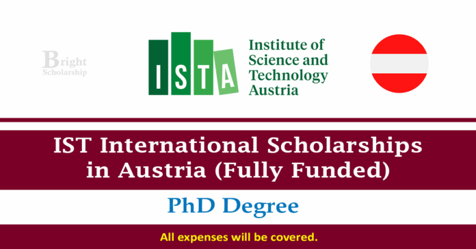 IST International Scholarships 2026 in Austria (Fully Funded)