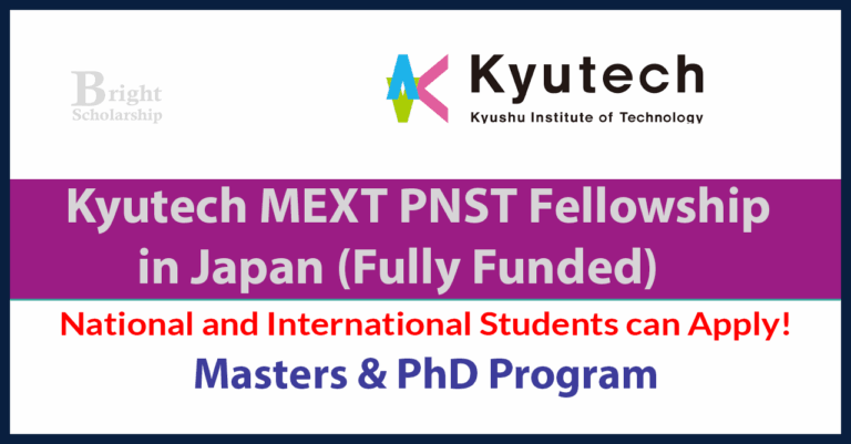 Kyutech MEXT PNST Fellowship 2026 in Japan (Fully Funded)