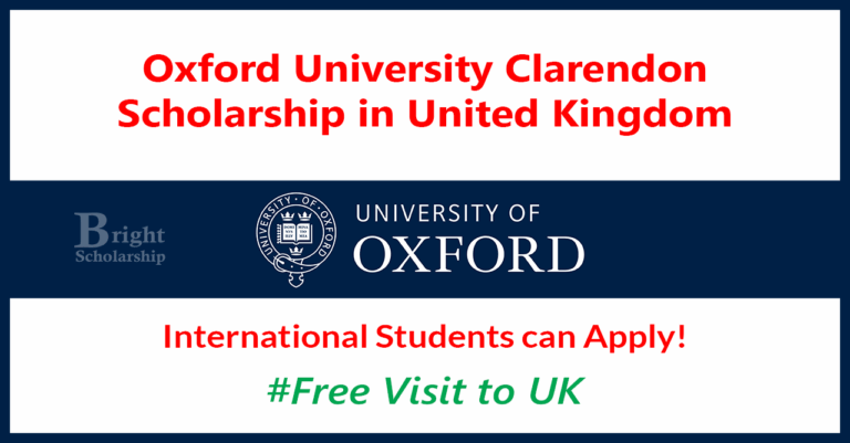 Oxford University Clarendon Scholarship 2026 in UK (Fully Funded)