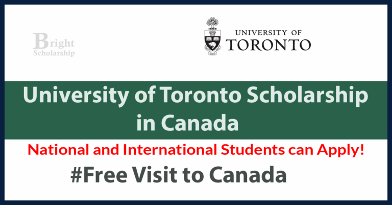 Toronto University National Scholarship 2026 in Canada (Funded)