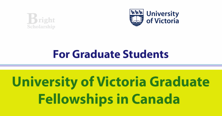 University of Victoria Graduate Fellowship 2026 in Canada (Funded)