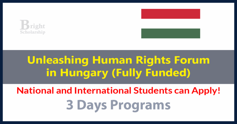 Unleashing Human Rights Forum 2025 in Hungary (Fully Funded)