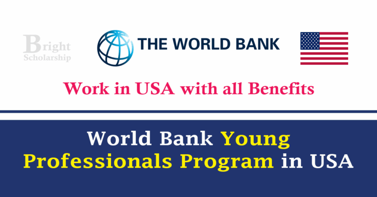World Bank Young Professionals Program 2026 in USA (Fully Funded)