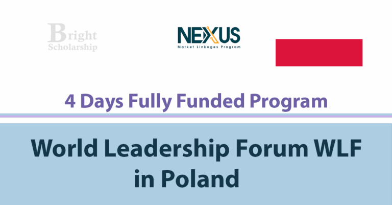 World Leadership Forum WLF 2026 in Poland (Fully Funded)