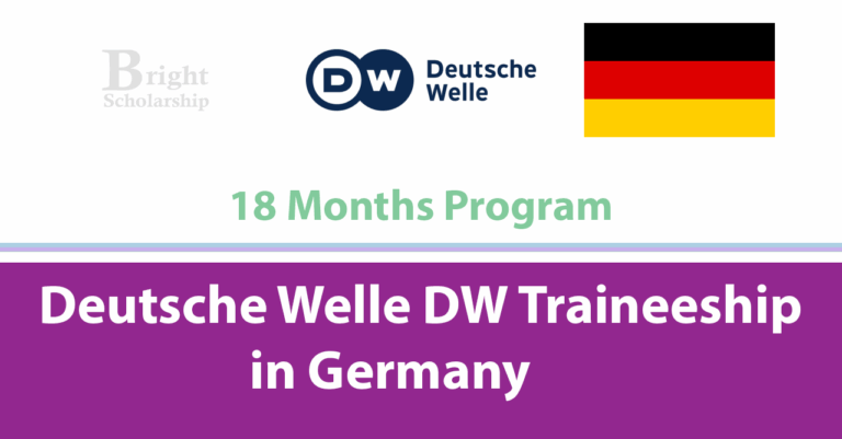 Deutsche Welle DW Traineeship 2026 in Germany (2473 Euros/Month)
